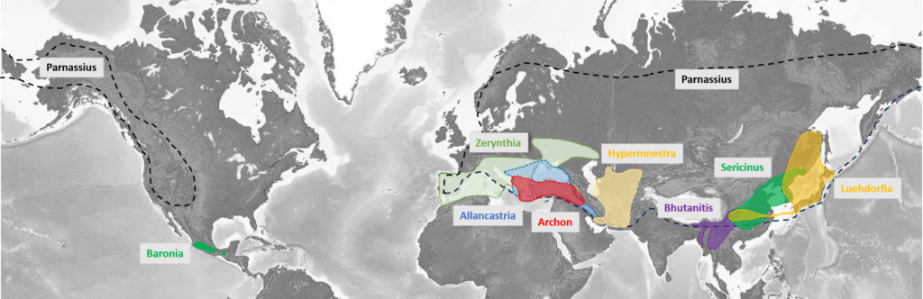 Apollo Realm Map “Saving Swallowtails: the Apollos and their allies” - SBBT